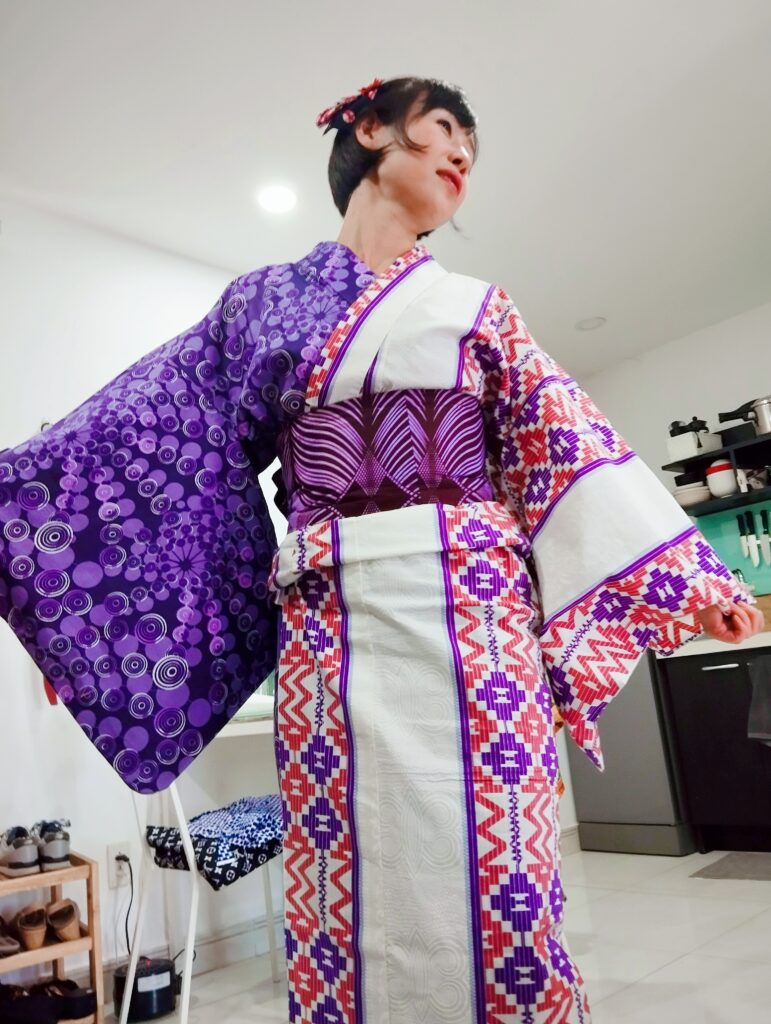 kimono lady